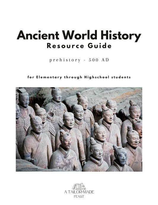 Ancient History Resource Guide (Prehistory-500AD)