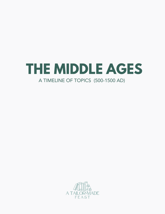 The Middle Ages: A Timeline of Topics (500-1500 AD)